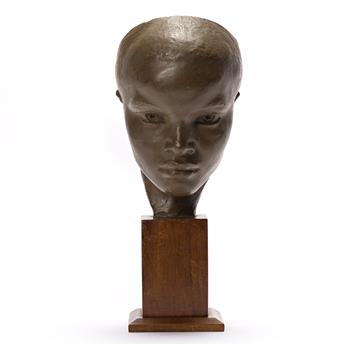 RICHMOND BARTHÉ (1901 - 1989) Black Boy (Head of Boy).